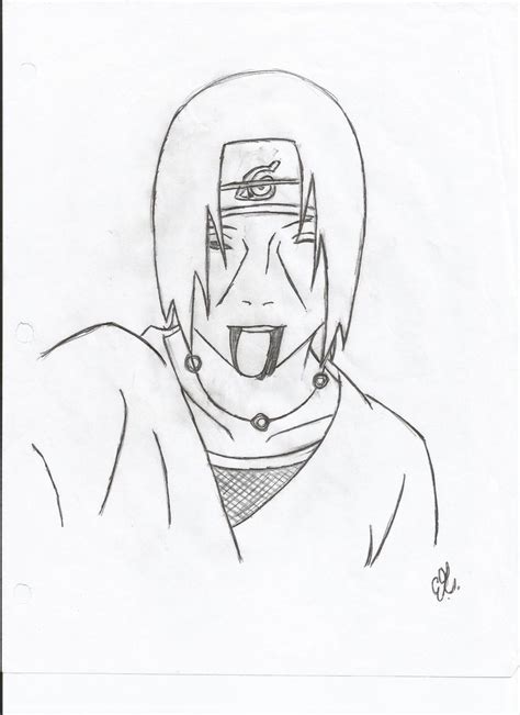 Itachi uchiha line art sasuke uchiha drawing black and white. Drawing Itachi Uchiha Death - Anime Best Images
