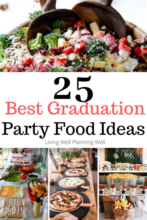 Things to serve, food, snacks, drinks, activites. Best Graduation Party Food Ideas to Feed a Crowd in 2020 ...