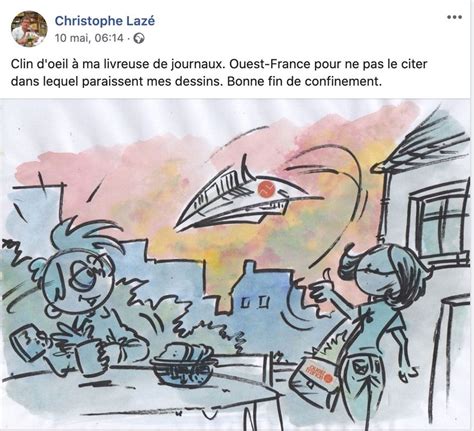 Plus de 2 300 cas. Le dessinateur breton Christophe Lazé croque le ...