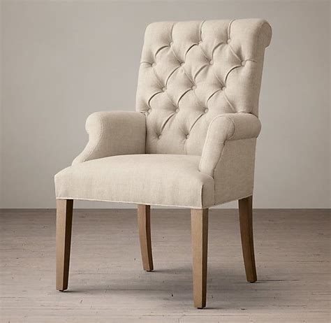 The latest on our store health and safety plans. Bennett Roll-Back Upholstered Arm Chair | Dining room ...