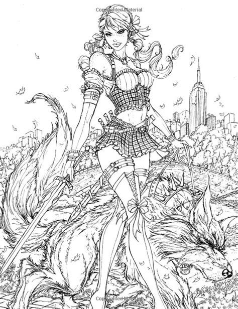 Printable fairy tale coloring pages for adults. http://www.amazon.com/Grimm-Fairy-Tales-Adult-Coloring/dp ...