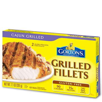 Sometimes the frozen meal inside is half the size of what's shown. Cajun Grilled Fillets | Frozen meals, Meals under 400 calories, Low carb frozen meals