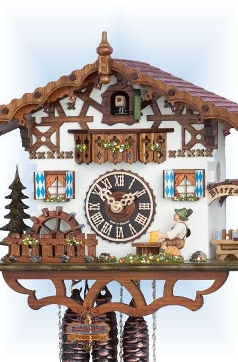 Chalets are still associated with vacation residences but not just in mountain locales. Chalet style 1 day Swiss Cottage 10'' cuckoo clock by ...