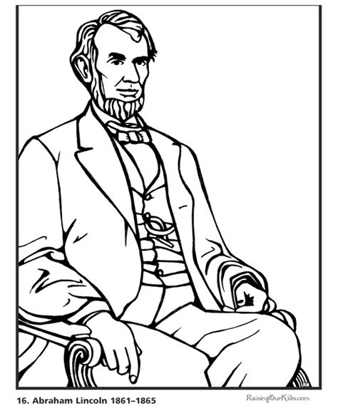 Divided over slavery lincoln coloring page. Abraham Lincoln Biography and Pictures!