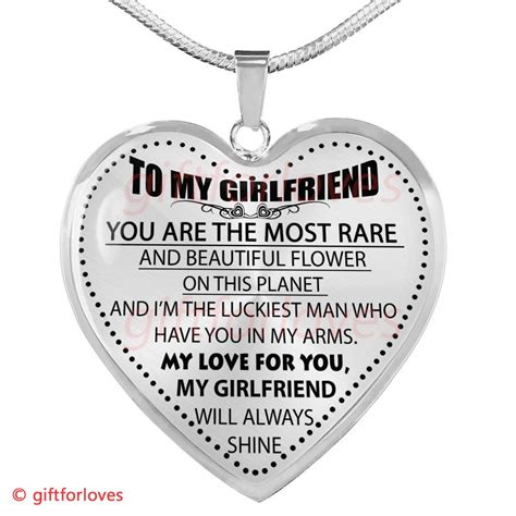Maybe you would like to learn more about one of these? To My Girlfriend Luxury Necklace: Surprise Gifts For ...