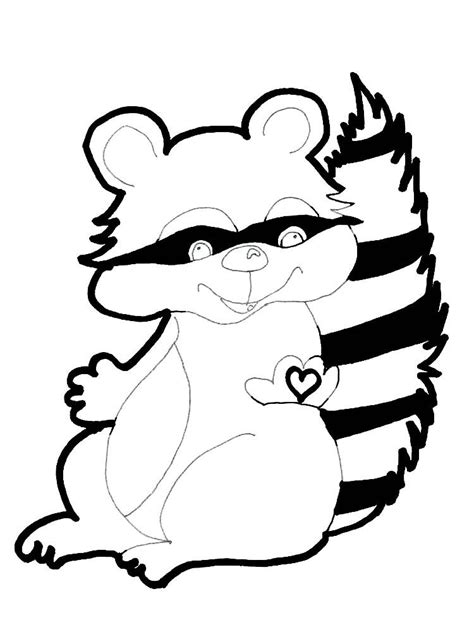 Possum coloring page to color, print or download. Possum Coloring Pages Printable