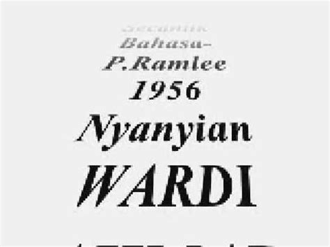 Buku tiada kata secantik bahasa merupakan sebuah buku yang diterbitkan oleh finas. "TIADA KATA SECANTIK BAHASA"(P.Ramlee 1956)-WARDI AHMAD ...