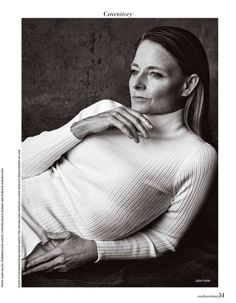 Jodie foster started her career at the age of two. Jodie Foster - Madame Figaro (February 2021) | GotCeleb