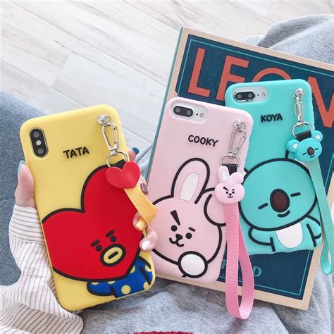 We did not find results for: Cute Cartoon Luxury BT21 Soft Silicone Wriststrap Phone ...