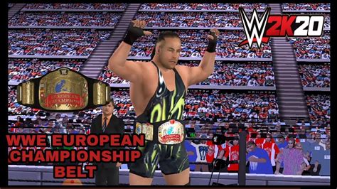 2301 wwe belt 3d models. WWE European Championship Belt Texture - WWE PSP MOD - YouTube