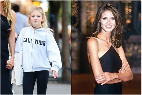 Warum heidi klum ihrer tochter leni manchmal peinlich ist (und trotzdem die perfekte mutter), was die like mother, like daughter! Schau dir diese Promi-Kinder an, die ein Ebenbild ihrer ...