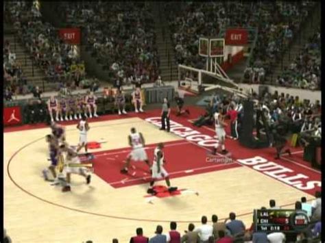 The nba stars come out in the playoffs. nba 2k11 lakers vs bulls 1991 finals - YouTube