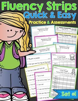 • if there's a language…» Fluency Strips™ Set 1 - Quick and Easy Practice and ...