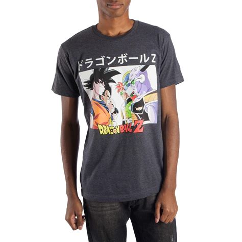 Just like in dragon ball xenoverse 2, gt goku acts as a suspiciously similar substitute to his incarnation in the original dragon ball with the use of the power pole despite him never using it in dragon ball gt, but he did use it in dragon ball: Dragon Ball Z Characters Grey Tee | Men short sleeve, Short sleeve tee shirts, 3d t shirts