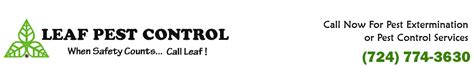 Find pest control schools that meet your certification needs, read student reviews, and more pest control schools and certifications. Leaf Pest Control | A Pittsburgh PA Pest Exterminator