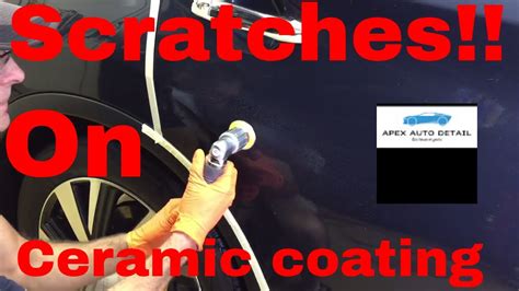 Why remove a ceramic coating. How to remove scratches from vehicles with CERAMIC ...