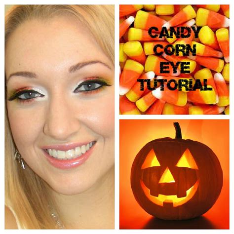 Color Coordinated: Halloween Candy Corn Makeup Tutorial