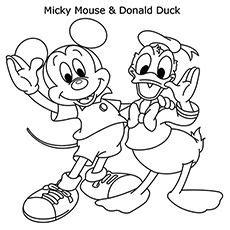 Donald duck coloring pages are very popular amongst kids. Top 25 Free Printable Donald Duck Coloring Pages Online ...