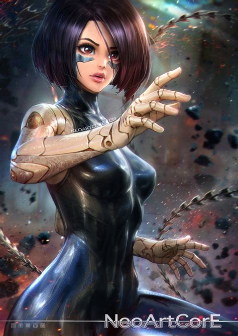 Alita battle angel 2 plot: Dessins fanart NeoArtCorE : Gally de Gunnm (Alita Battle ...