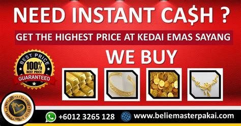 Kembang jaya kedai emas, kota bharu. Sell and Trade Your Gold for Better CASH Price Now in ...