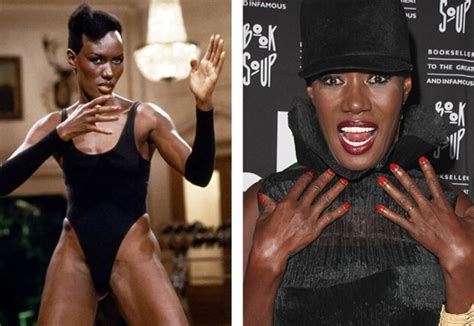 Doch was genau macht grace jones heute eigentlich? Damals und heute: Wie die Bond-Girls in ihren 50ern ...