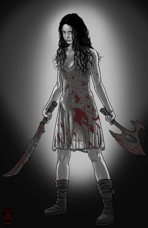 She's been a ballerina most of her life. 31 Days of Halloween 2014: 30 of 31 River Tam Art