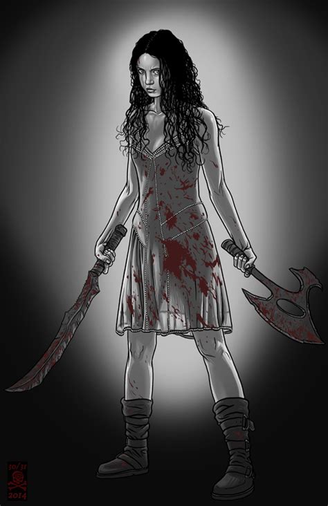 She's been a ballerina most of her life. 31 Days of Halloween 2014: 30 of 31 River Tam Art