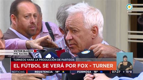 La tv del fútbol es un tablero de ajedrez. TV Pública Noticias - Fox Turner transmitirá por 5 años el ...