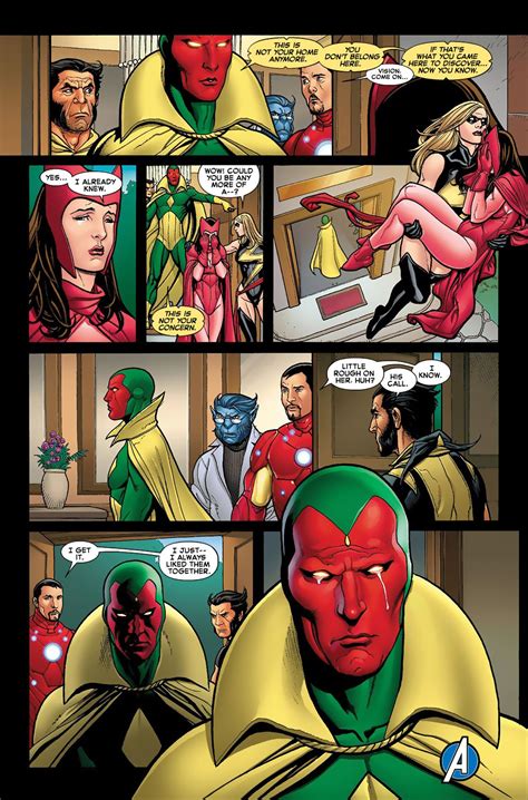 Those two characters r not villains instead there vision and wanda in reality (i.redd.it). Scarlet Witch and Vision | Especially the Android tears ...