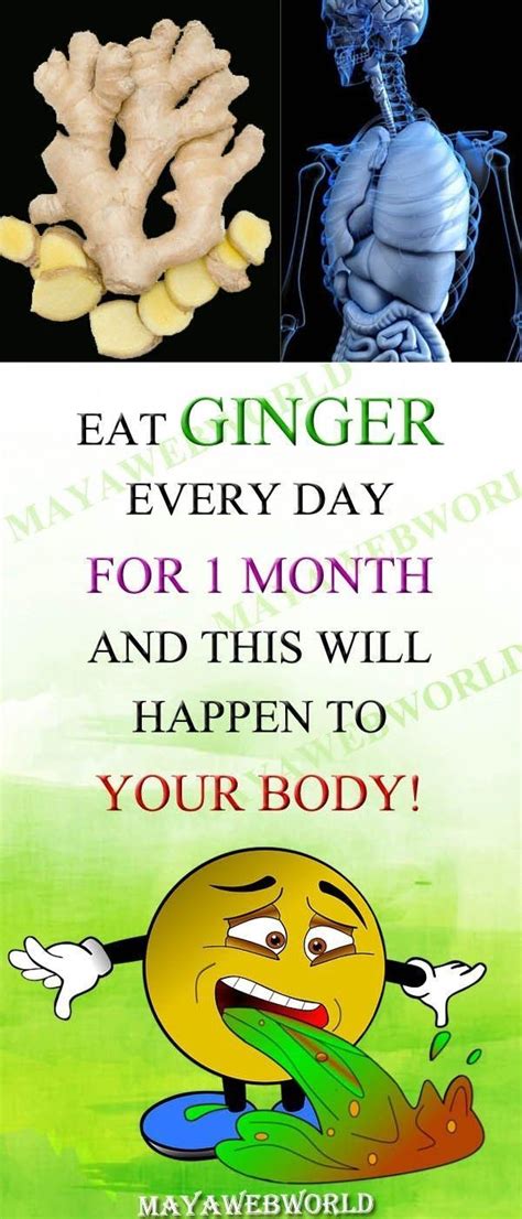 The benefits of eating ginger are many. Eat Ginger Every Day For 1 Month and THIS Will Happen to ...