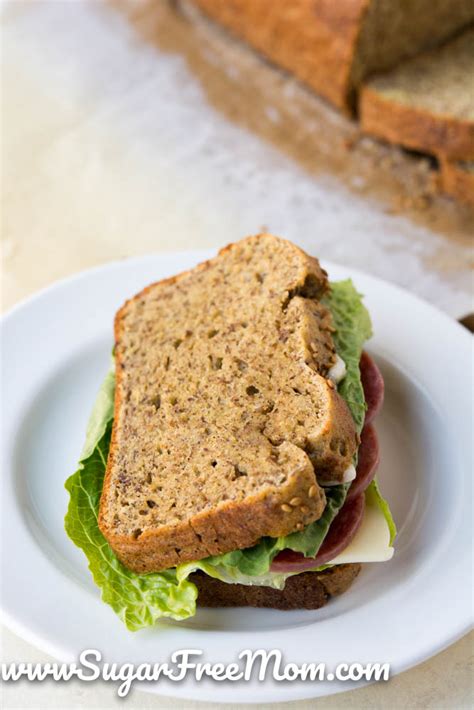 Freshly baked bread, still warm from the oven, sliced thick, slathered with real butter and topped with some homemade strawberry jam or slices of thick cheese, delicious! Keto Bread Machine Hearty Bread / 2 Ingredient Flax ...