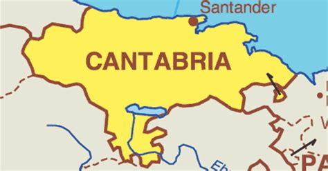 Wat zijn de grootste provincies van spanje in oppervlakte? Kaart Spanje Vakantie Provincies: Cantabrië en Santander ...