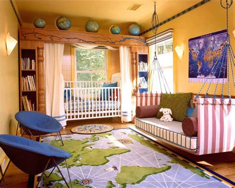 The unit is also designed by garden. Ideas of How To Put Kids' Bedroom On The Map