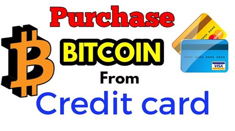 There are dozens of websites offering this service. BUY BITCOIN WITH CREDIT CARD || क्रेडिट कार्ड से बिटकॉइन कैसे खरीदें? - YouTube