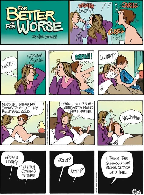 For better or for worse is a comic strip by lynn johnston that ran in its original incarnation from 1979 to 2008 chronicling the lives of a canadian family, the pattersons, and their friends. For Better or For Worse by Lynn Johnston for Mar 28, 2018 ...