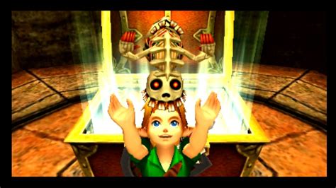 Deku mask link begins the game with this mask. The Legend of Zelda: Majora's Mask 3D Walkthrough - After Snowhead Temple (Part 18) - IGN Video