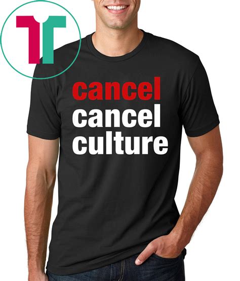 Check out our cancel culture shirt selection for the very best in unique or custom, handmade pieces from our clothing shops. Cancel Cancel Culture T-Shirt - Breakshirts Office