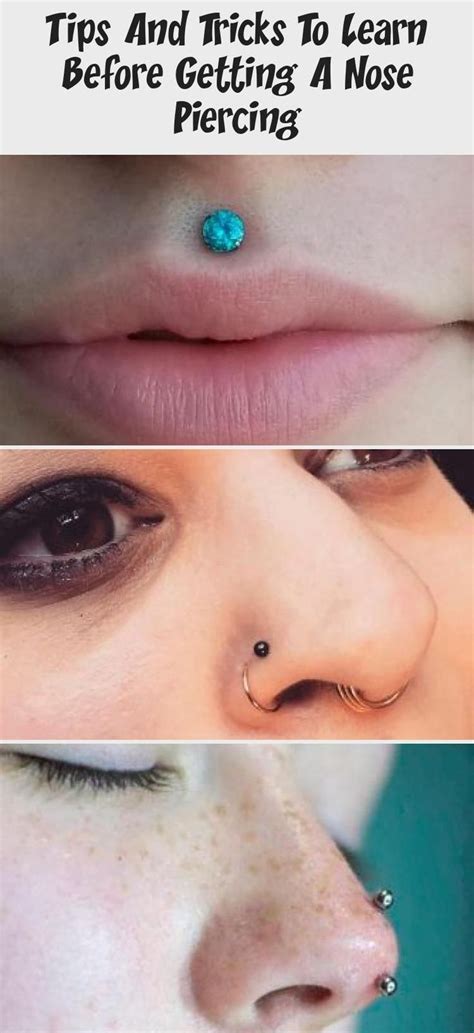 Our team of specialists here are trained to effectively treat the. Tips And Tricks To Learn Before Getting A Nose Piercing ...