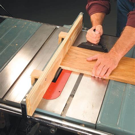 They allow you to move more freely. Risky Use of Auxiliary Fence on a Table Saw — The Family Handyman