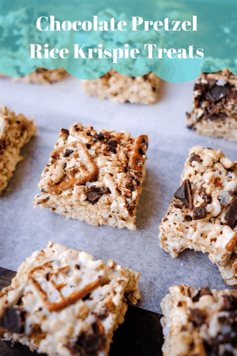 Discover rice krispies treats® with m&ms®, birthday cake, cocoa krispies® flavor and more! Chocolate Pretzel Rice Krispie Treats {Dairy-Free ...