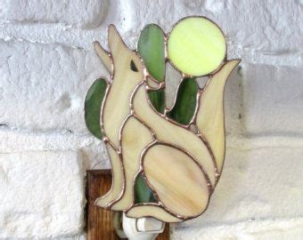 Providing digital quilting patterns for computer assisted longarm and shortarm quilting machines, since 1998. Stained Glass Howling Coyote Nightlight | Stained glass ...