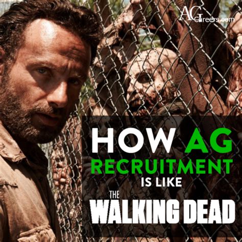 By far the best way to i walk alone and without any music as it allows me to focus on my thoughts and carry out intense and long personal conversations inside my own mind. How Ag Recruitment is Like the Walking Dead | AgCareers ...