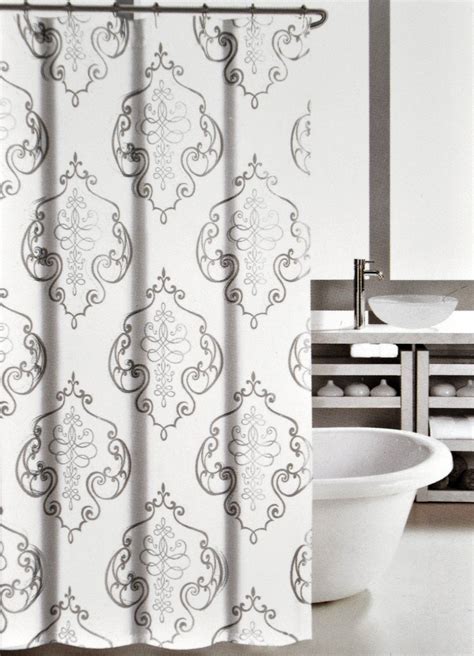 Discover nicole miller, a lifestyle brand known for bold prints, plays on fabrication and sophisticated silhouettes with a feminine, but youthful edge. Nicole Miller Fabric Shower Curtain Silver Foil Grey ...