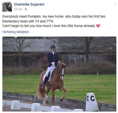 Her birthday, what she did before fame, her family life, fun trivia facts, popularity rankings, and more. Mooi debuut voor Charlotte Dujardin en Gio • Bokt.nl