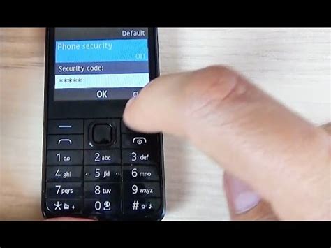 On using the following secret code, you will be able to know your nokia 216 device info, battery info, usage statistics and wlan information. Nokia 230 - How to Set Up or Change Security Code - YouTube