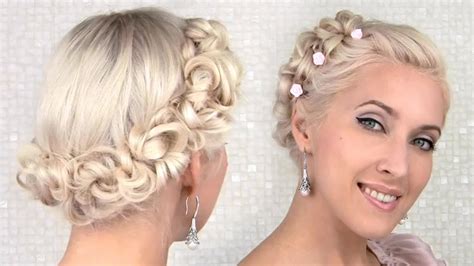 Check out bridesmaid hairstyles for any hair length here. Easy prom/wedding updo hairstyle for medium long hair ...