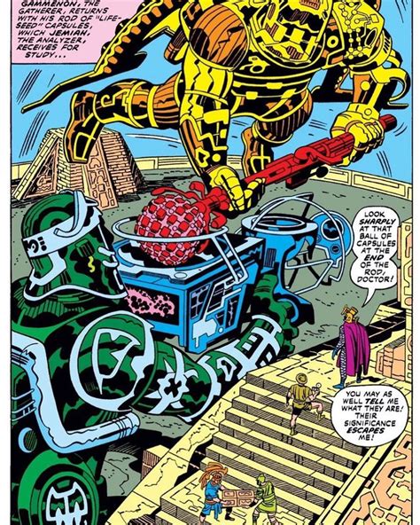 So what links do they have to the celestials and what is the fourth host? Jack kirby on Instagram: "#celestial #eternals #art # ...