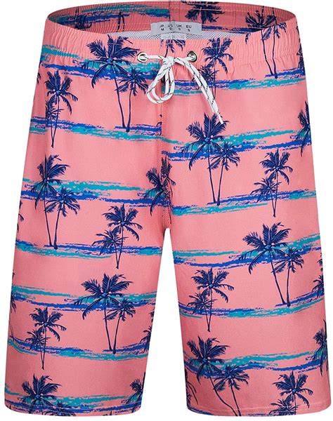 ELETOP Men's Swim Trunks Quick Dry Board Shorts Beach Holiday Bathing Suit Print | eBay