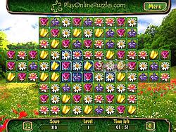 Chuck an egg at the coin row. Play Flower Puzzle online for Free - POG.COM