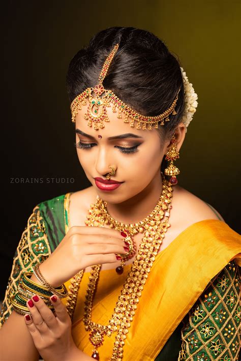 South Indian Bride Traditional | South indian bride, Indian bride traditional, Indian bridal makeup